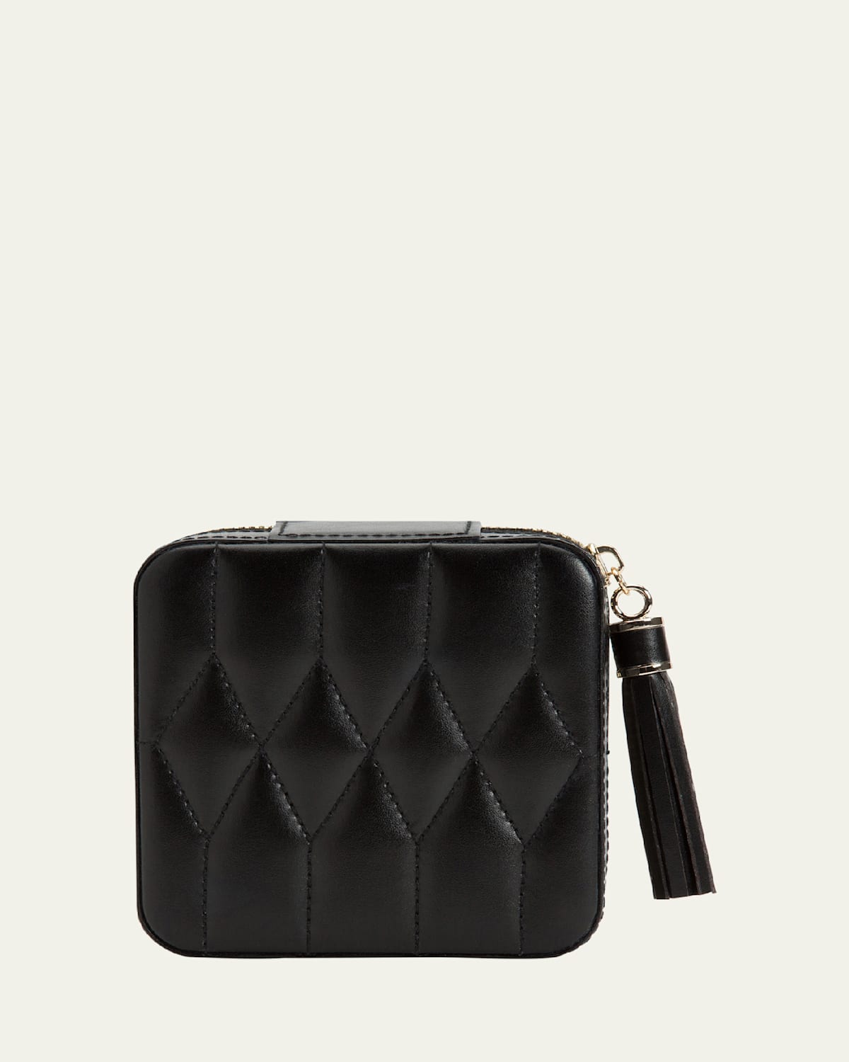 Caroline Black Zip Travel Case