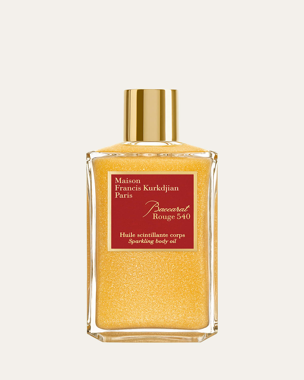 Baccarat Rouge 540 Scented Sparkling Body Oil, 6.8 oz.