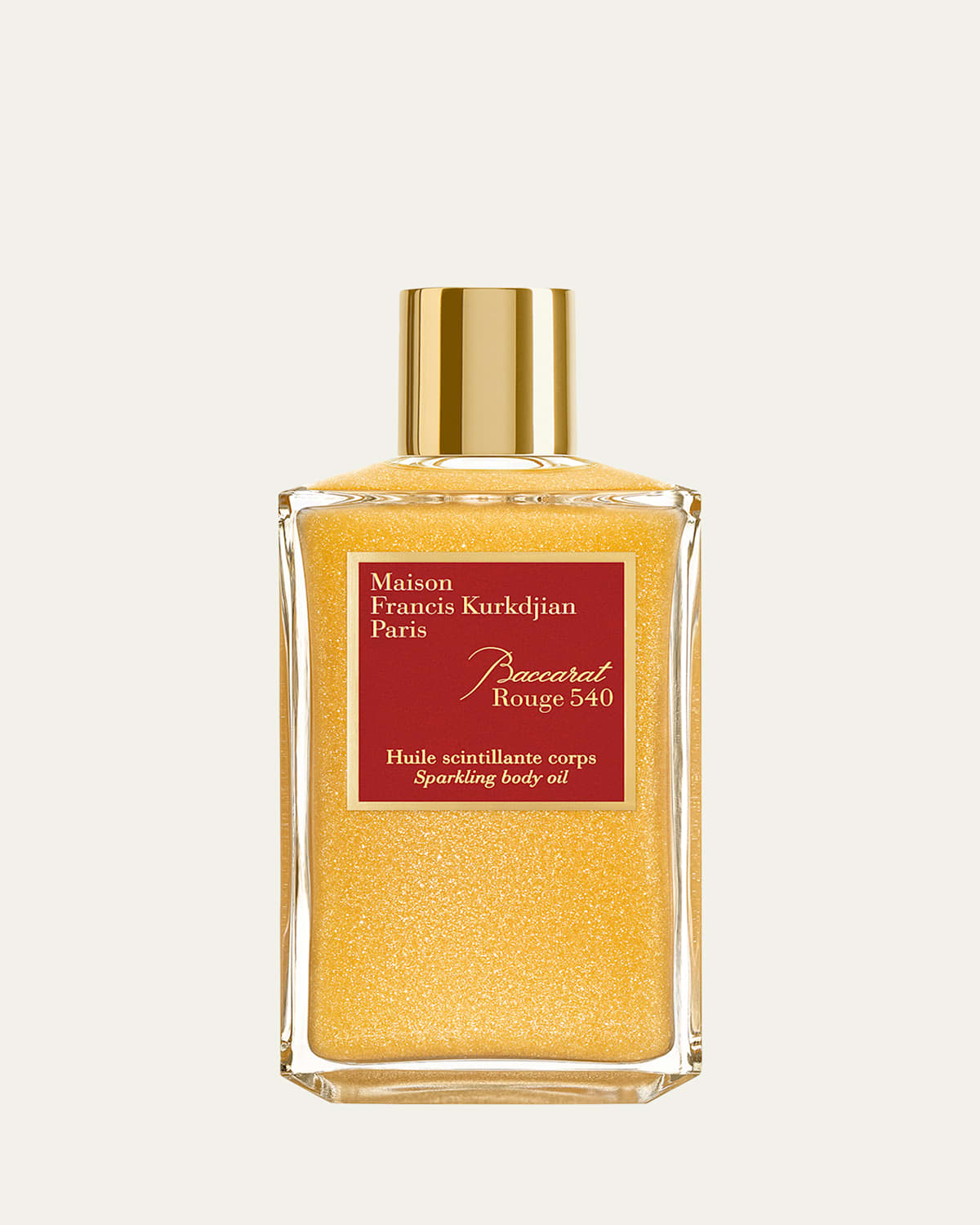 Baccarat Rouge 540 Scented Sparkling Body Oil, 6.8 oz.