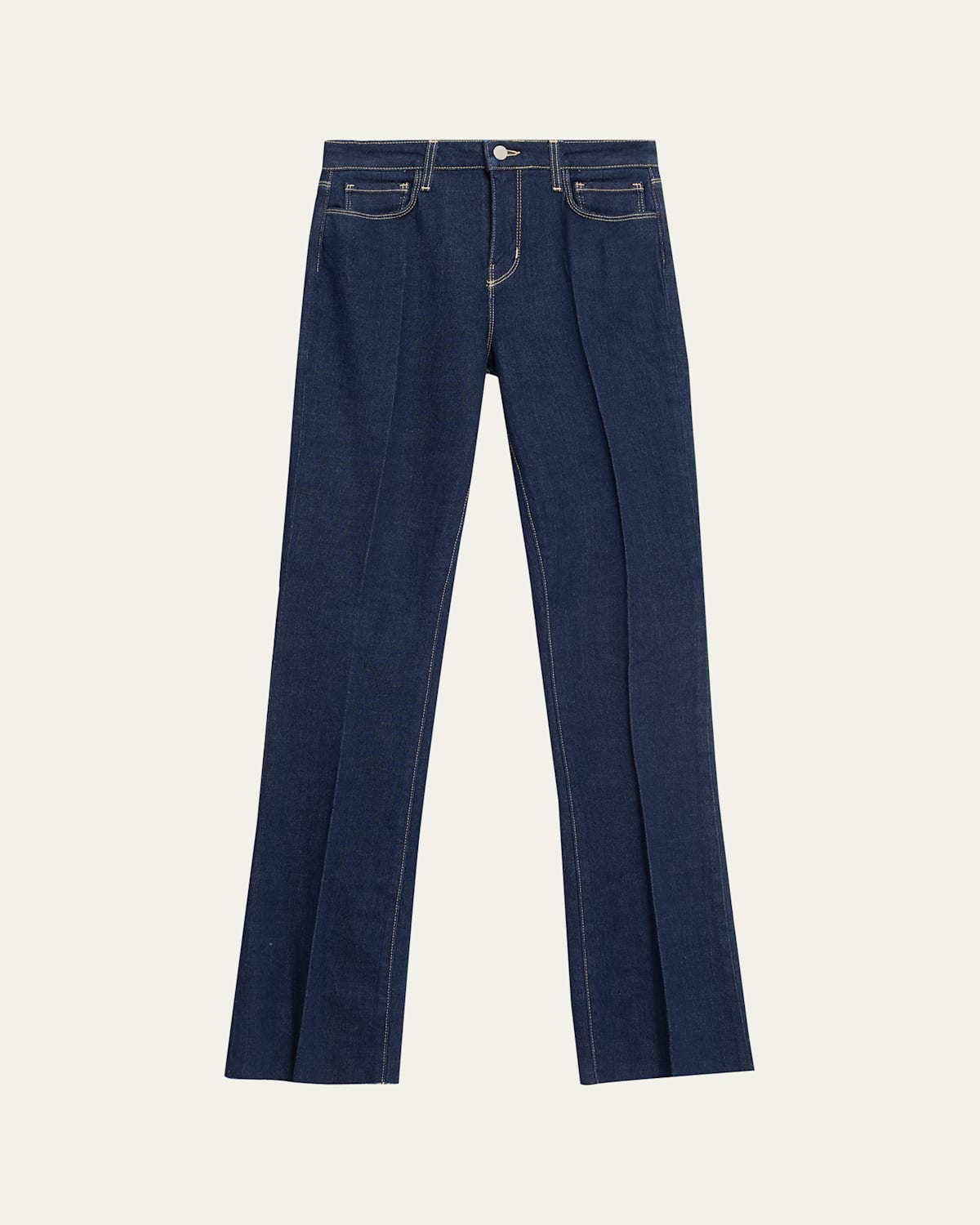 L'agence Ruth High Rise Straight Jeans In Multi