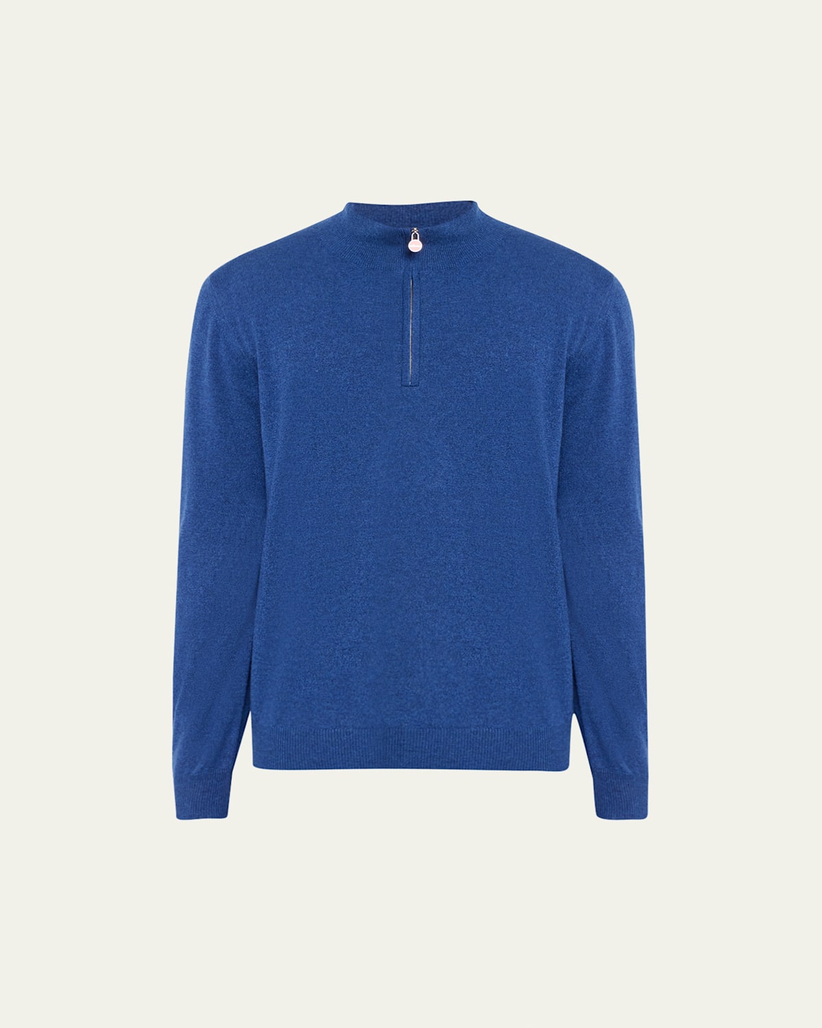 Men's Cashmere Half-Zip Sweater