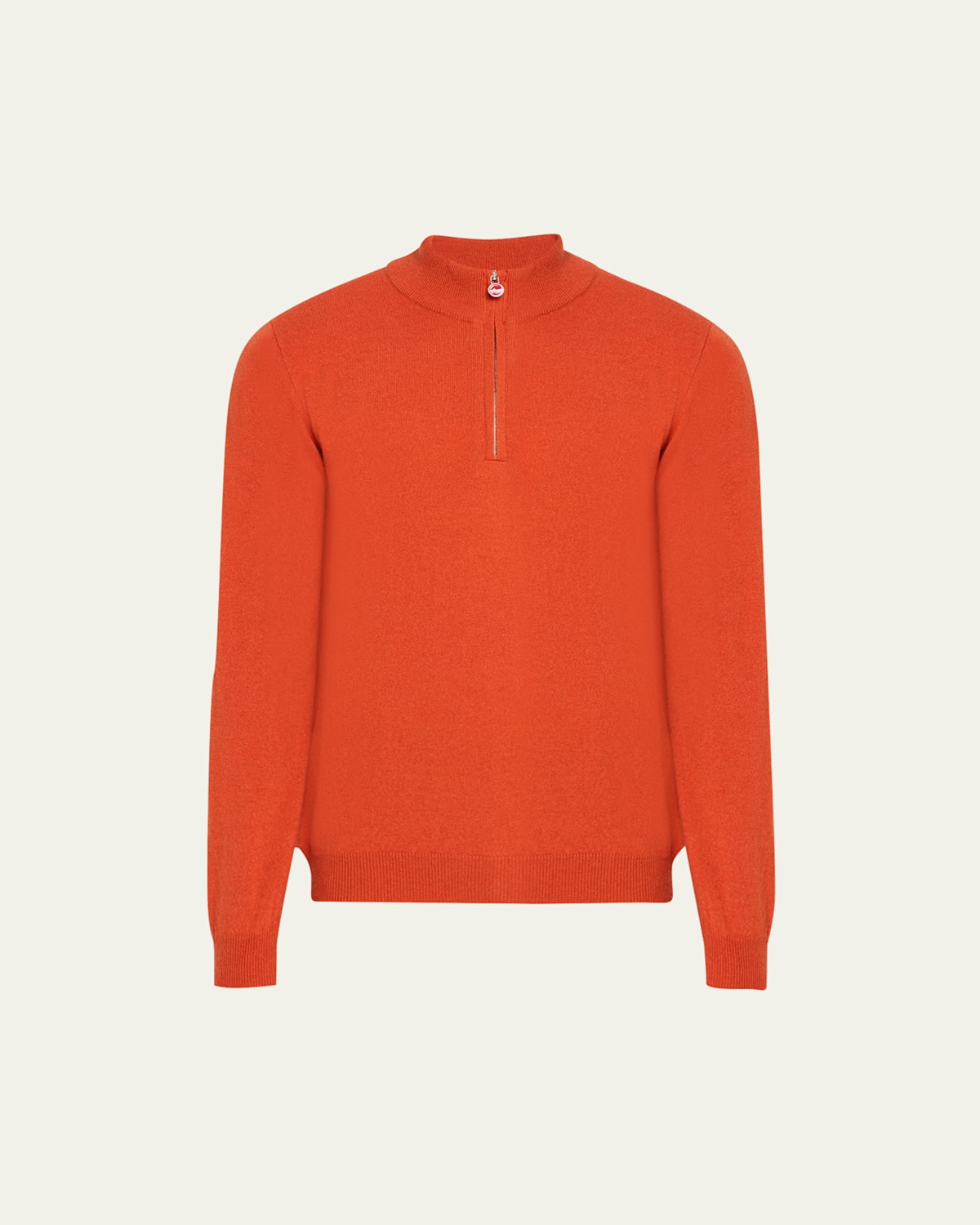 Men's Cashmere Half-Zip Sweater