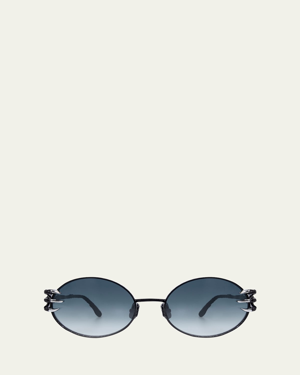 Claw Aventure Titanium Oval Sunglasses