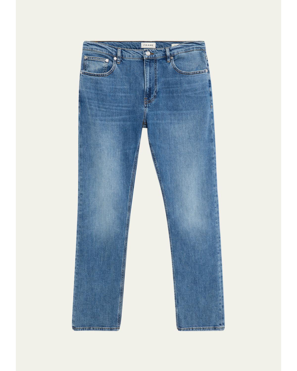 Men'S Modern Straight Jeans