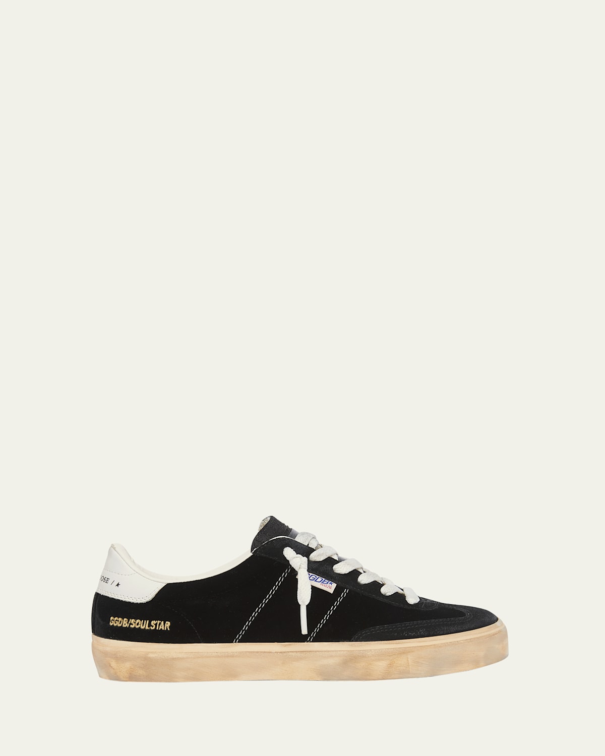 Golden Goose Soul Star Velvet Suede Low-top Sneakers In Multi