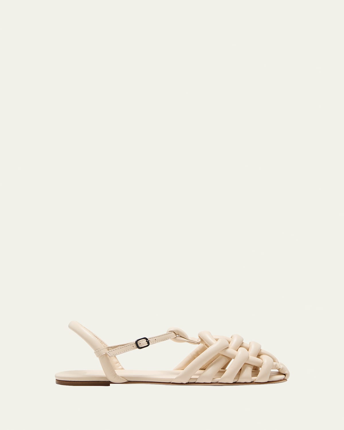 Cabersa Puffy Leather Fisherman Sandals