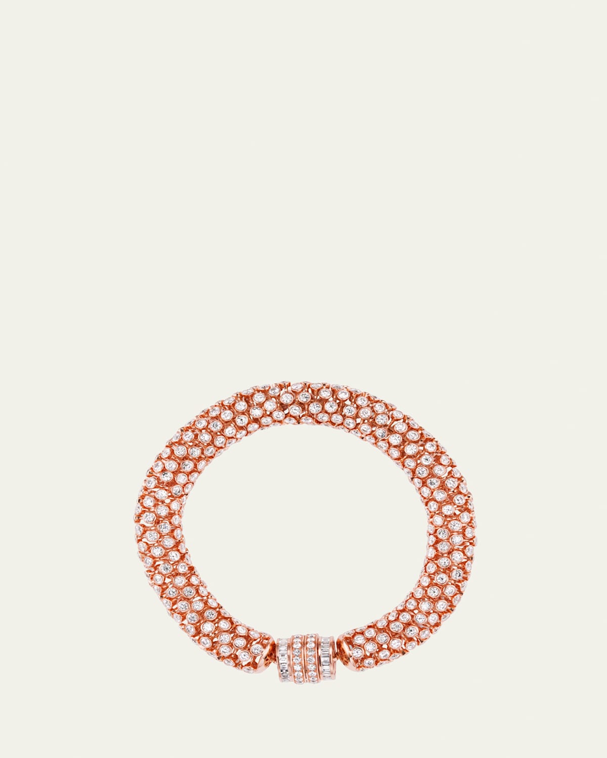 18K Rose Gold Dancing Queen Diamond Bracelet