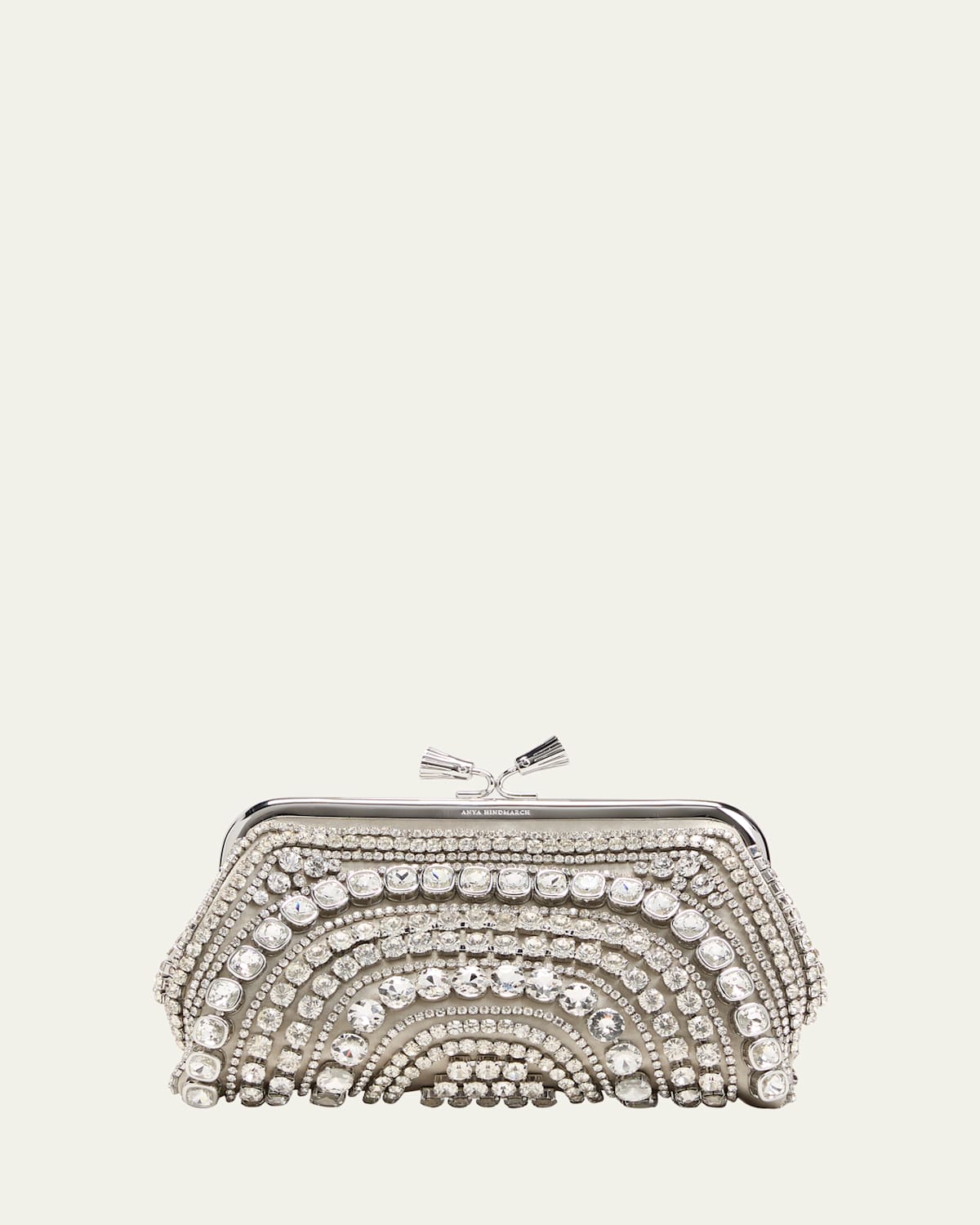 Maud Crystal Tassel Clutch Bag