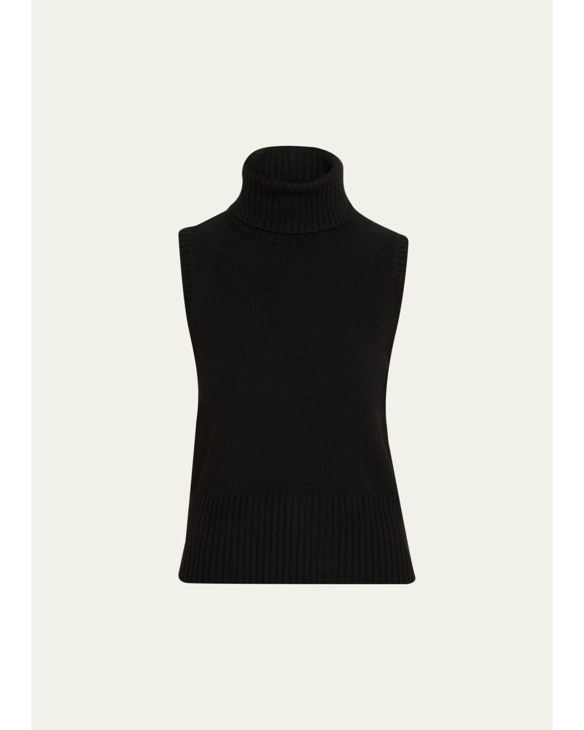 Mazzy Cashmere Turtleneck Shell