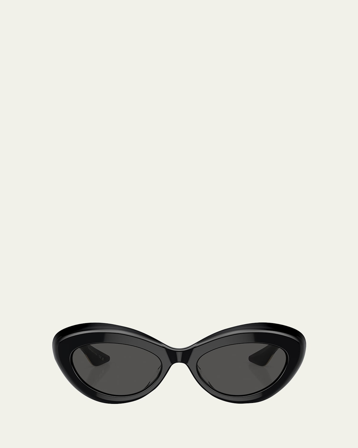 Bold Acetate Oval Sunglasses