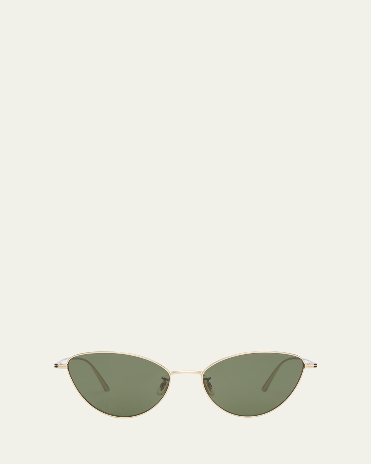 Sleek Black Steel Butterfly Sunglasses