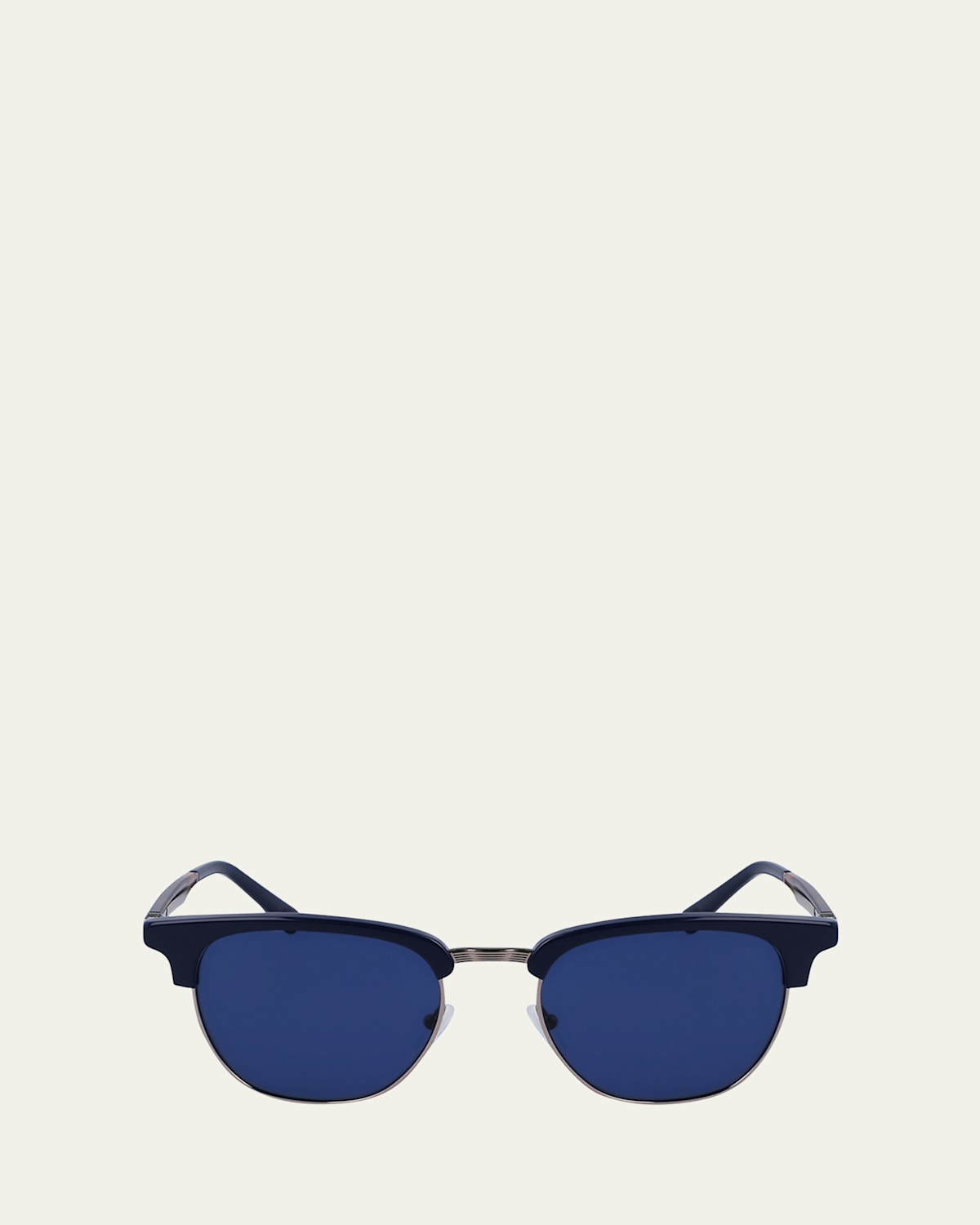 Men's Timeless Acetate-Metal Square Sunglasses
