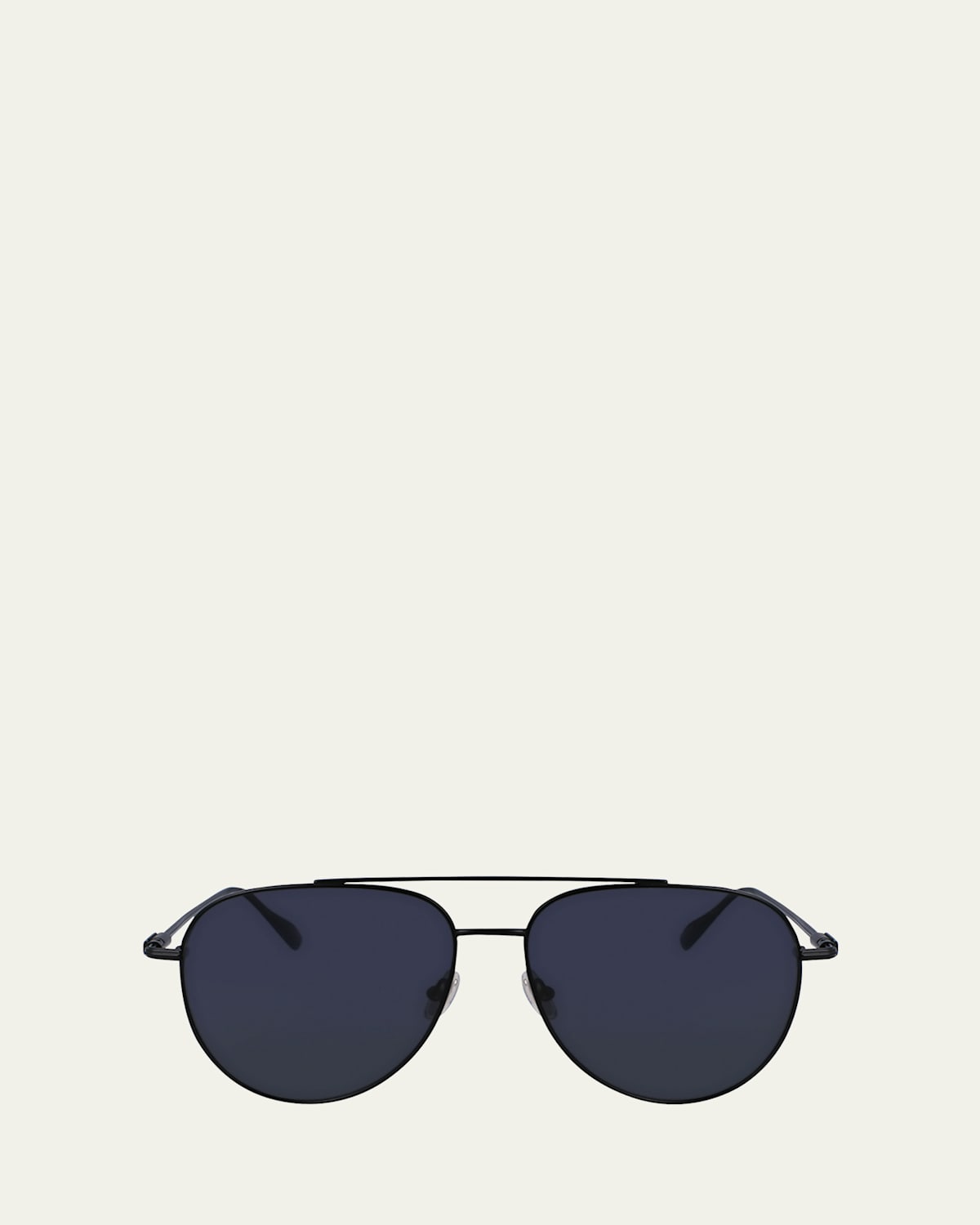 Men's Gancini Evolution Metal Aviator Sunglasses