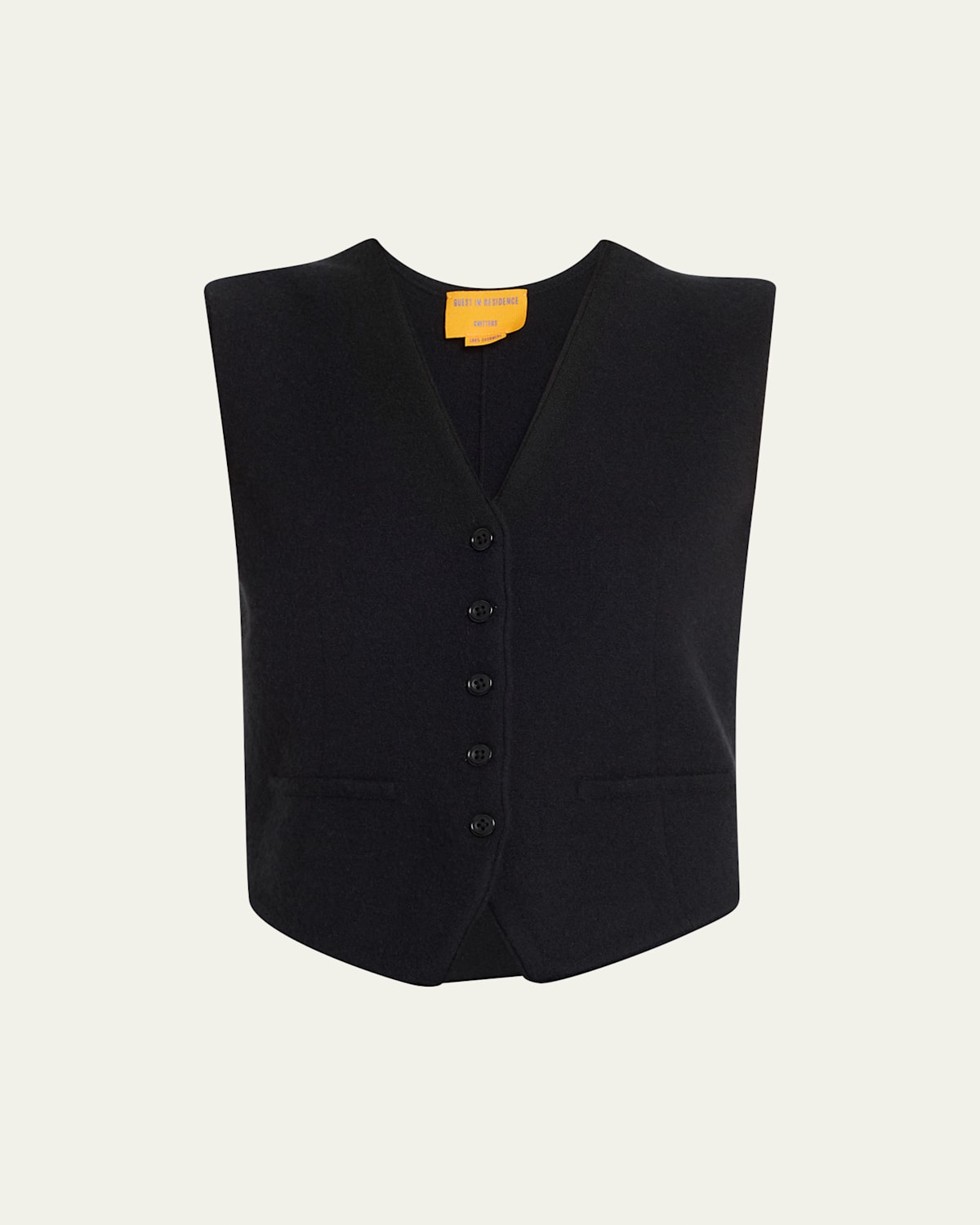Tailored Cashmere Vest