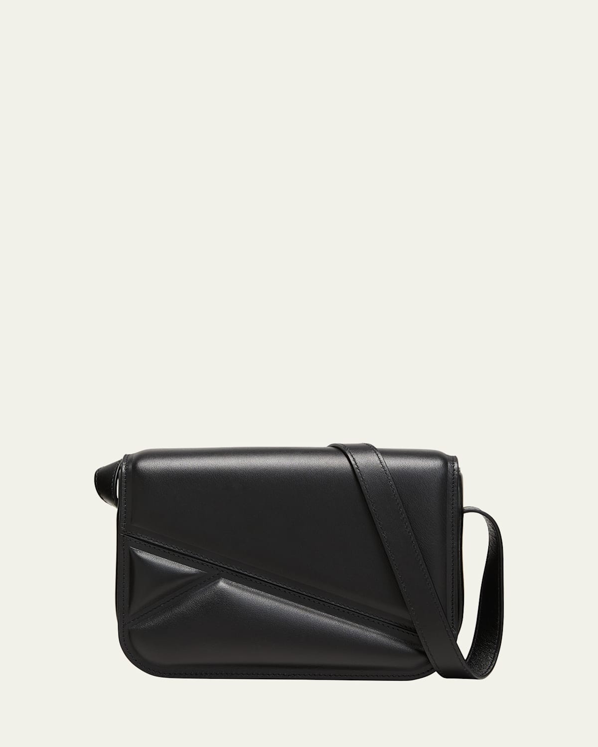 Shop Wandler Oscar Medium Trunk Crossbody Bag In Black
