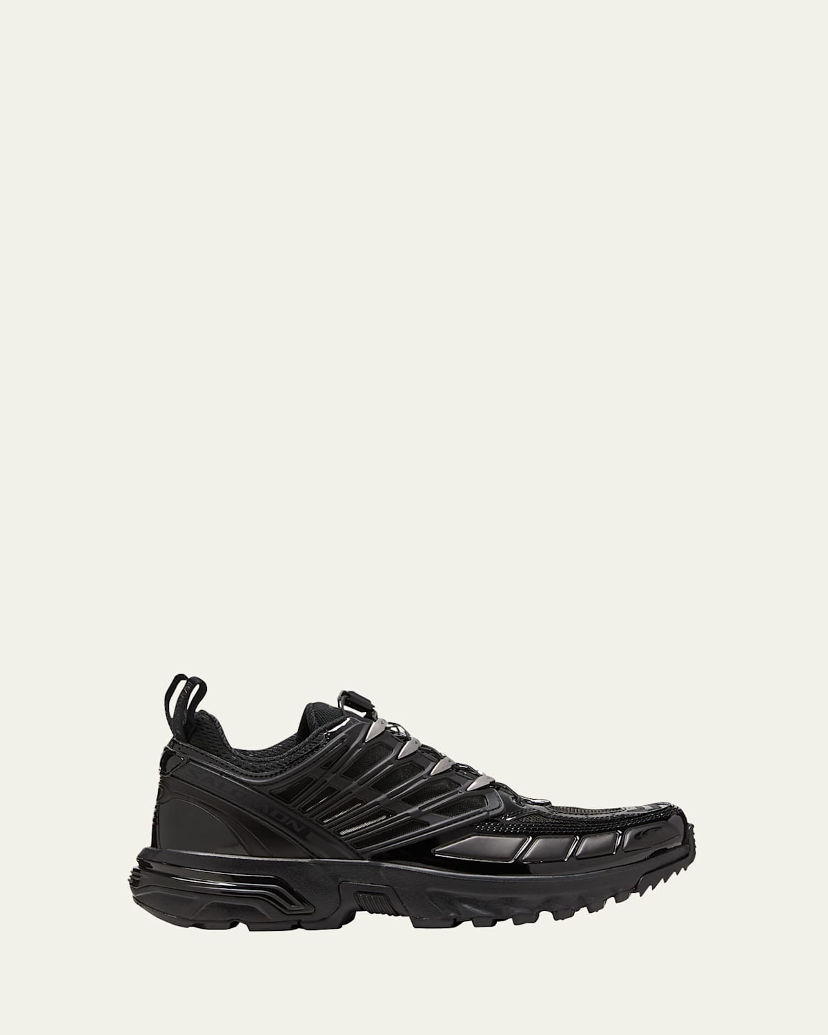 Shop Mm6 Maison Margiela Acs Pro Colorblock Caged Runner Sneakers In Black