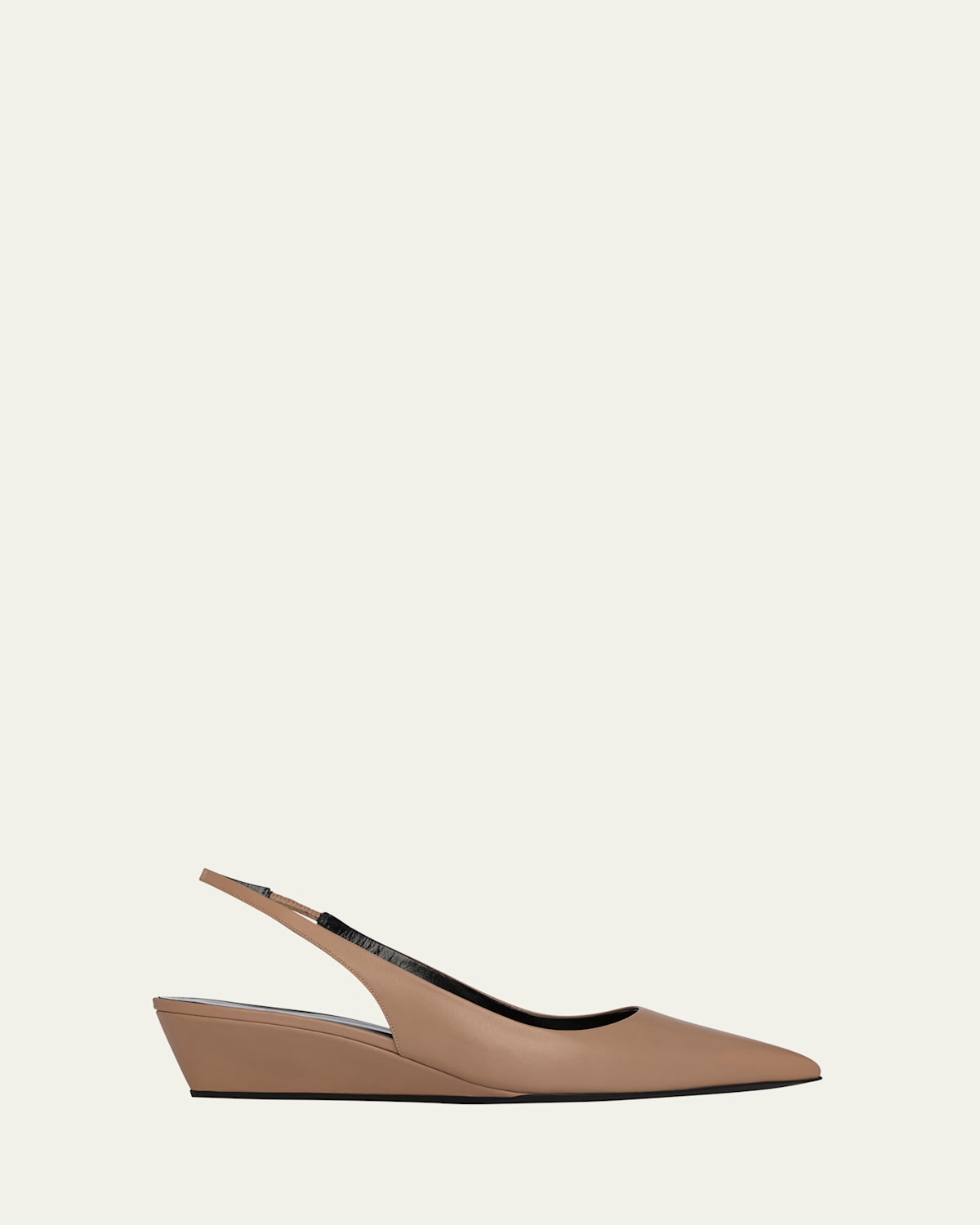 Amber Slingback Demi-Wedge Sandals