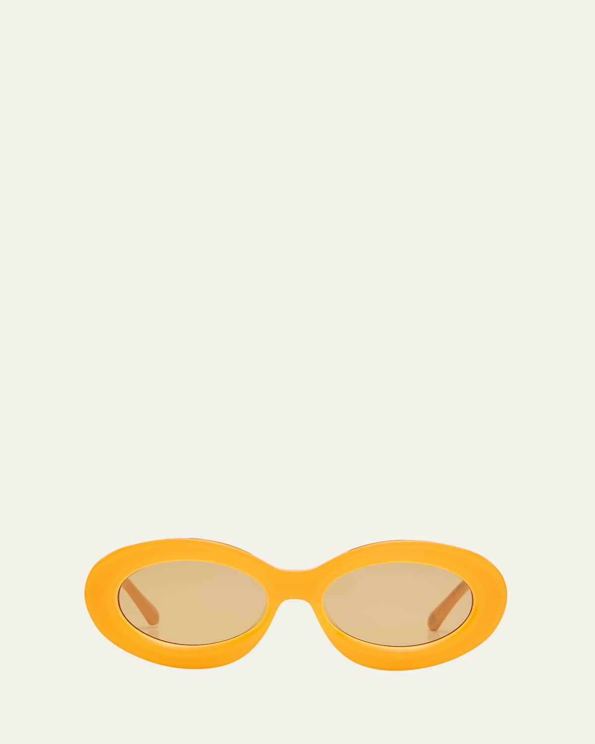 Monochrome Acetate Oval Sunglasses