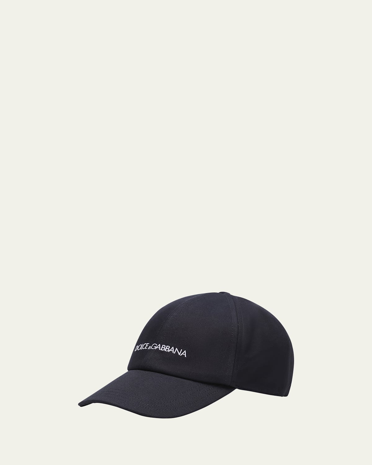 Dolce & Gabbana Men's Embroidered Logo 6-panel Baseball Cap In Dark Blue