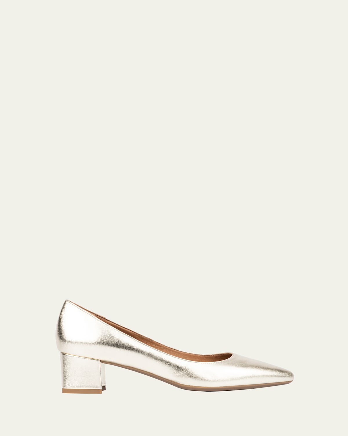 Pasha Metallic Office Pumps