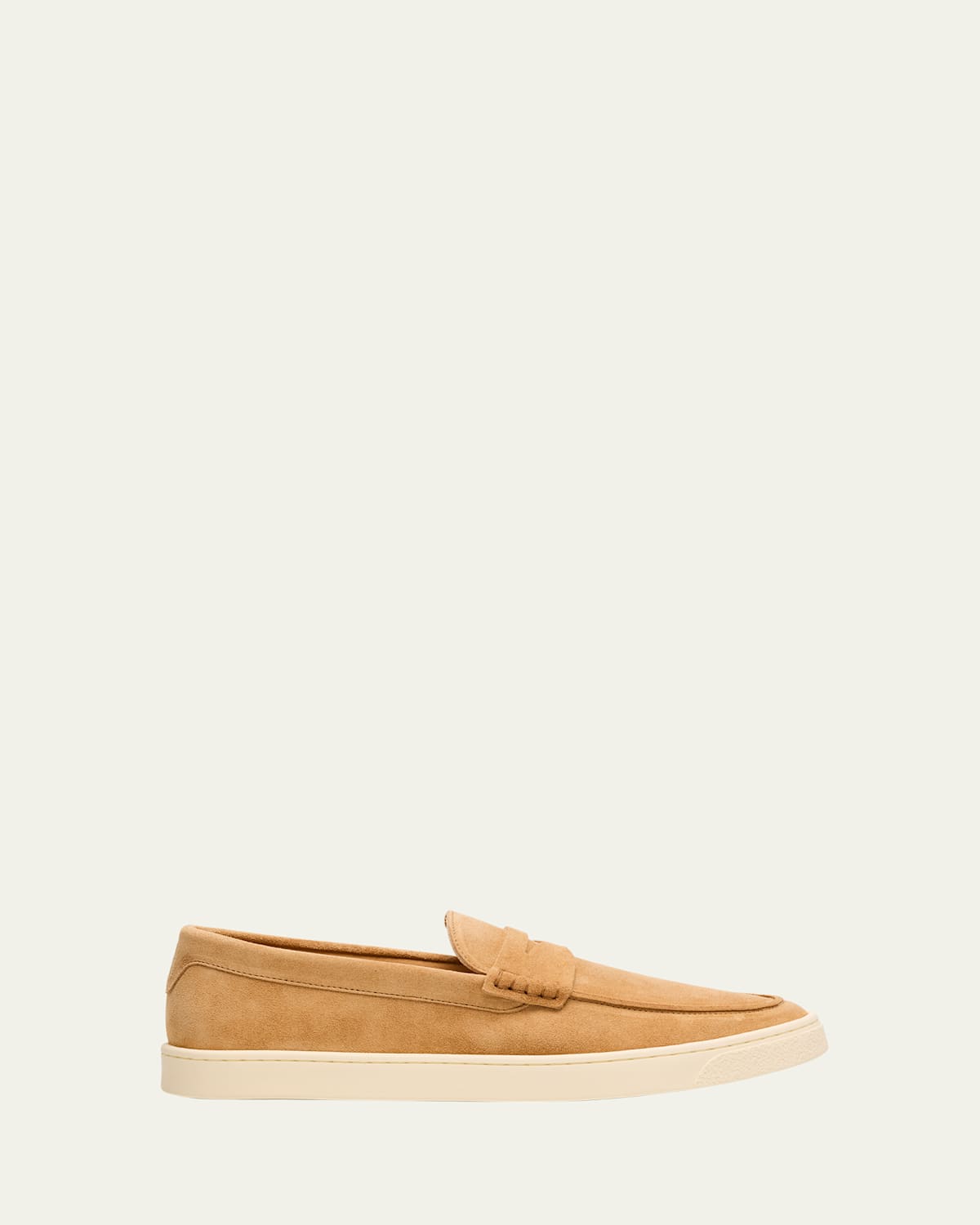 Men's Suede Moccasin Penny Loafers