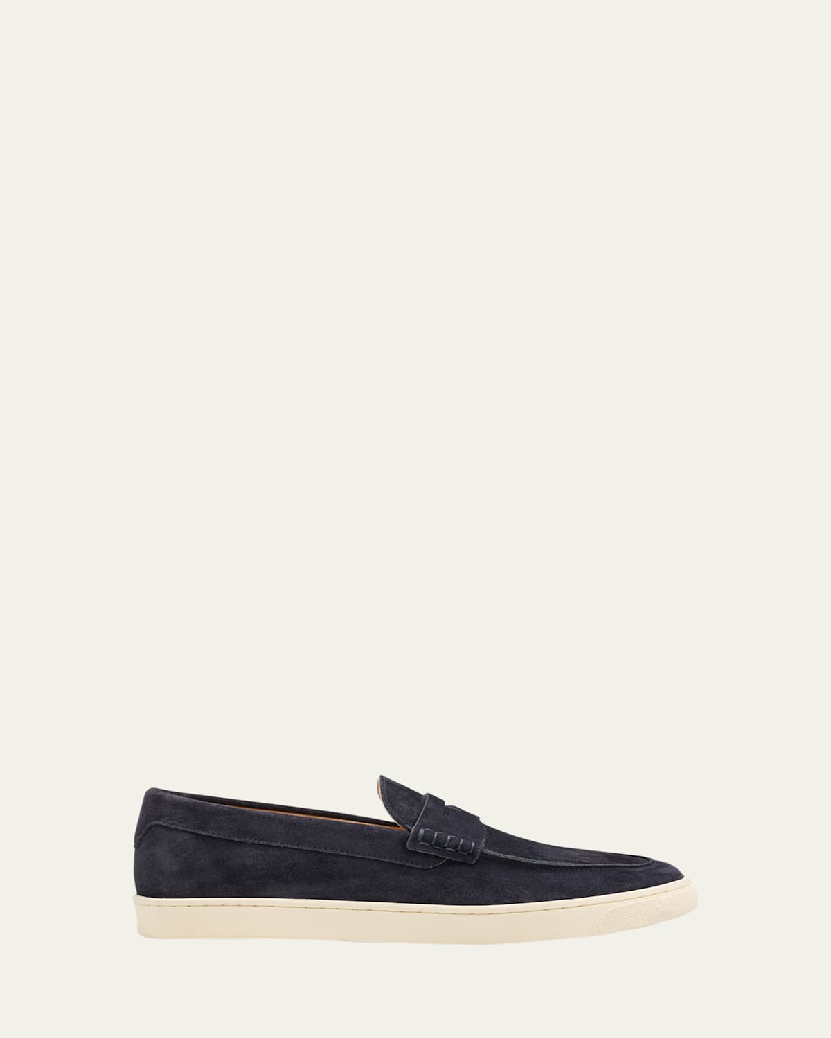 Men's Suede Moccasin Penny Loafers