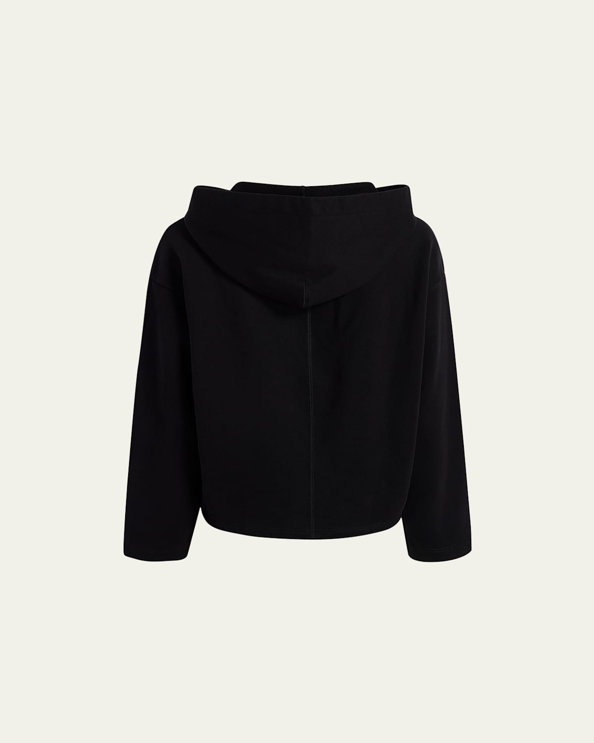 Fleece Cropped Hoodie