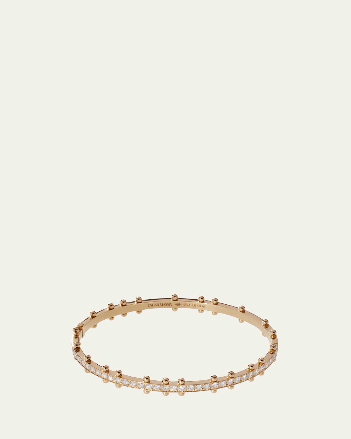 18K Yellow Gold 25mm Cuban Chain Hoop Earrings