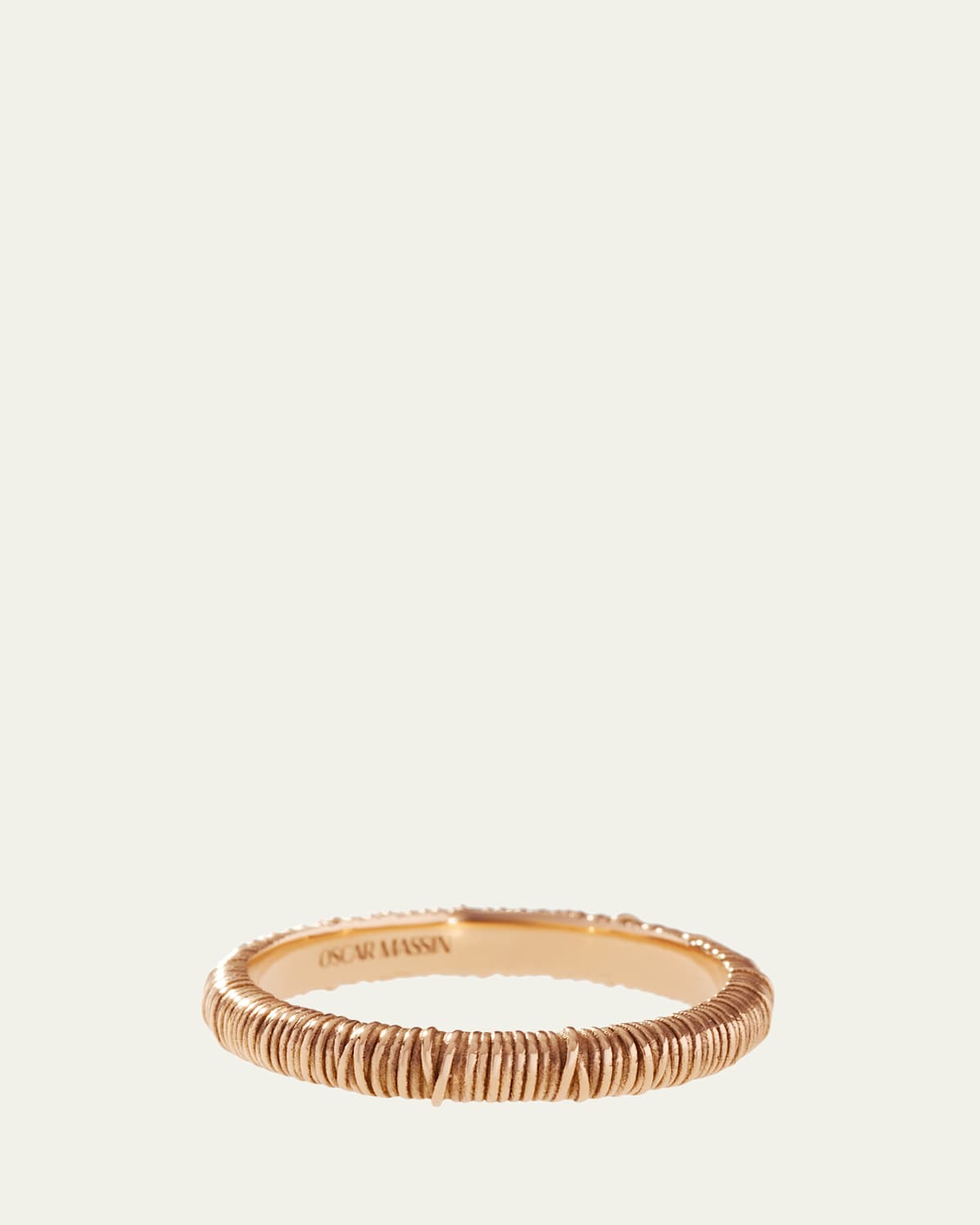 Filigree 18K Recycled Yellow Gold Ring