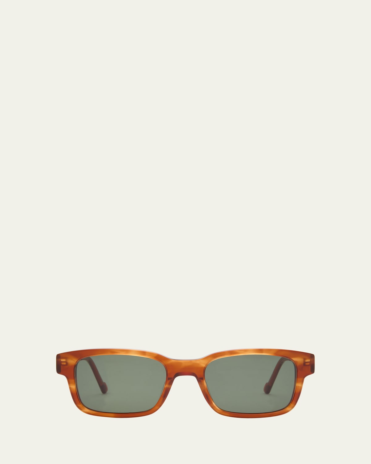 BIO-MITO Horn Acetate Rectangle Sunglasses