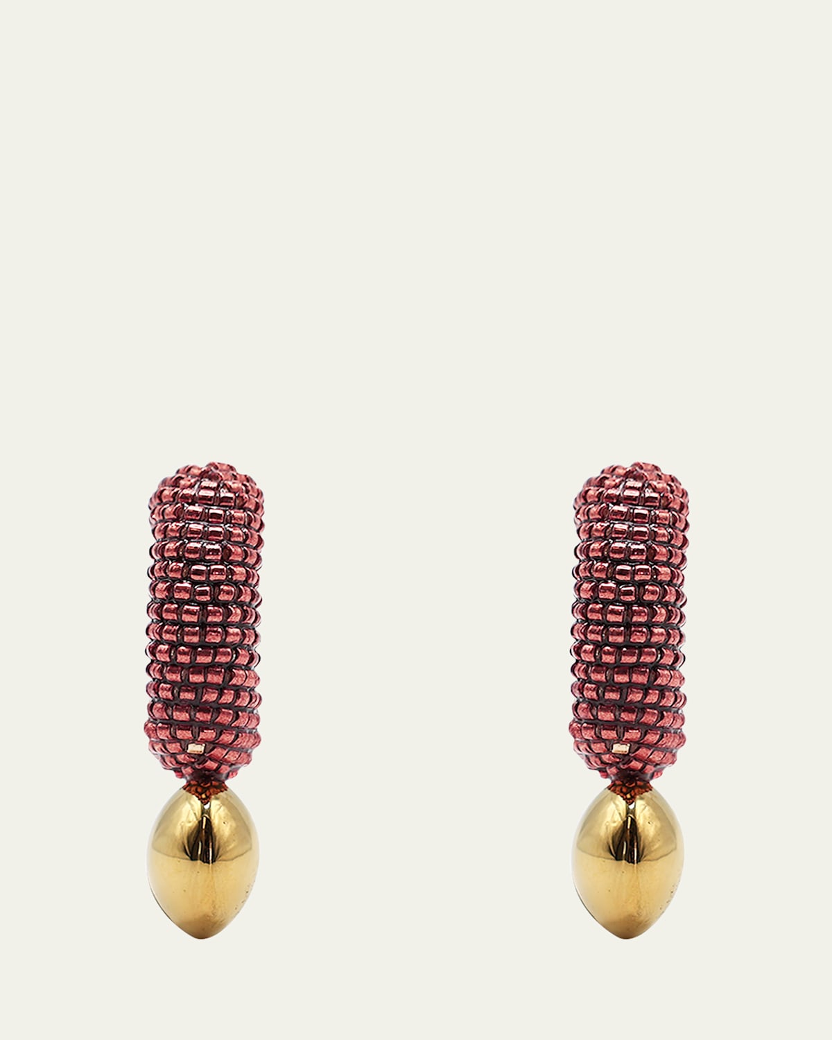 Torra Beaded Hoop Earrings