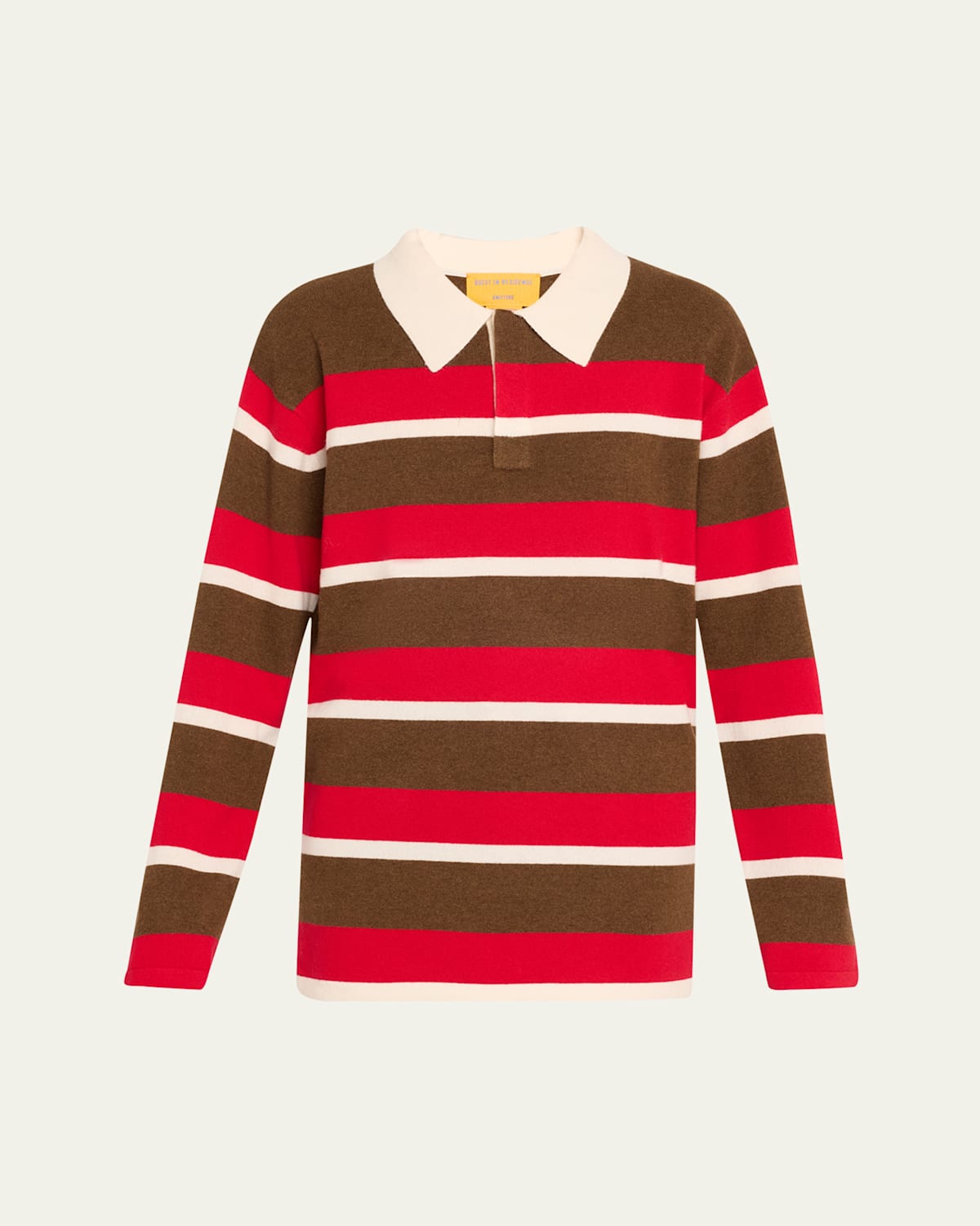 Guest In Residence Guest In Chestnut/true Red Stripe