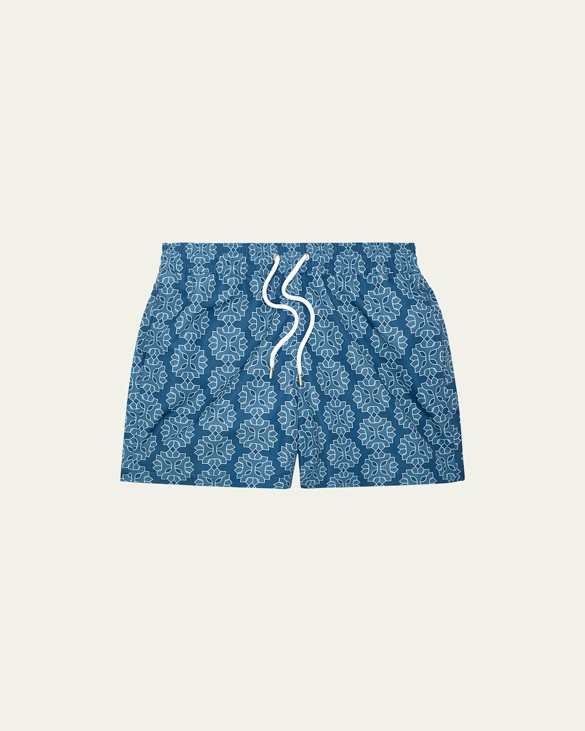 Men's Medallion-Print Swim Shorts
