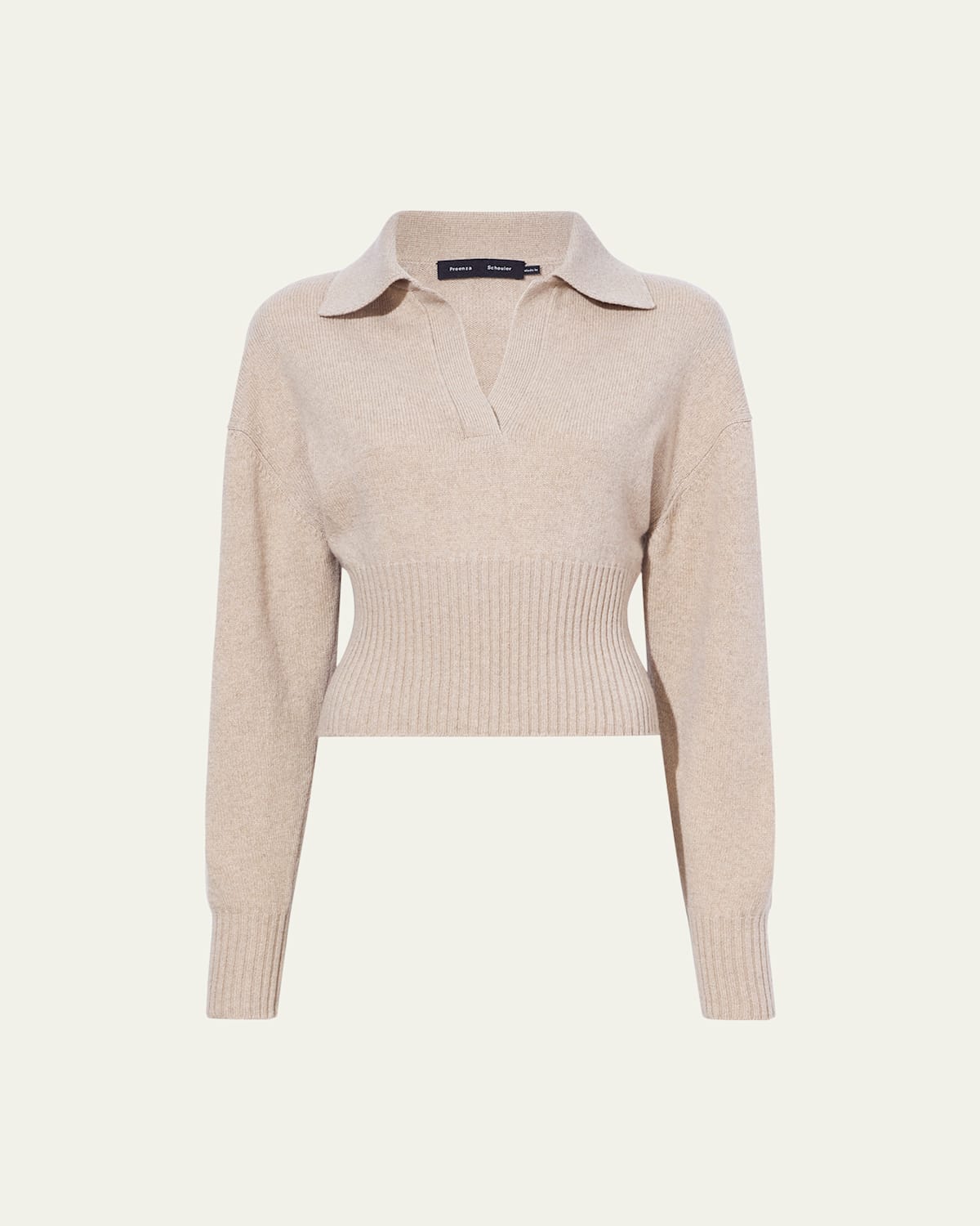 Proenza Schouler Jeanne Johnny Cashmere Wool Sweater