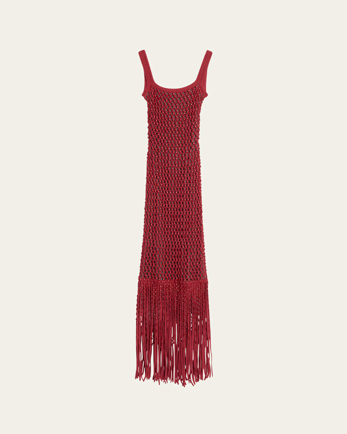 DIOTIMA GALA BACKLESS CRYSTAL MESH GOWN 