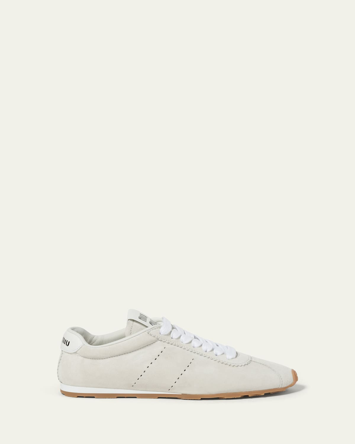 Suede Bicolor Retro Trainer Sneakers