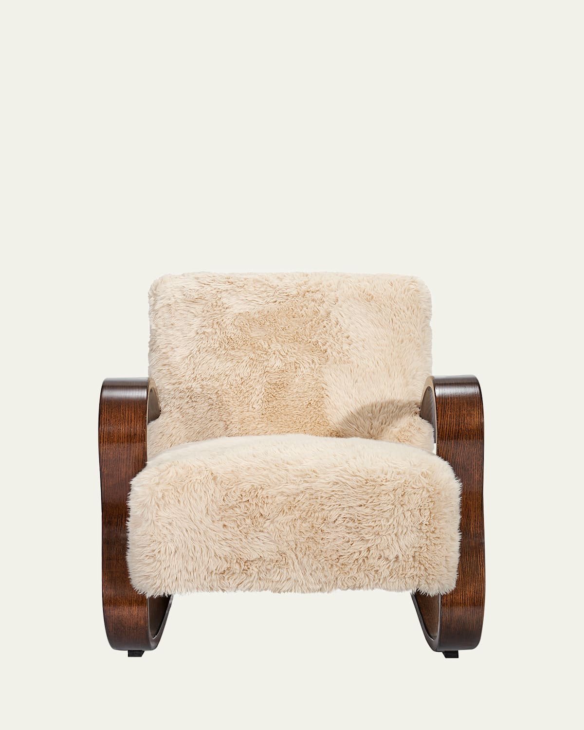Milan Faux Fur Lounge Chair