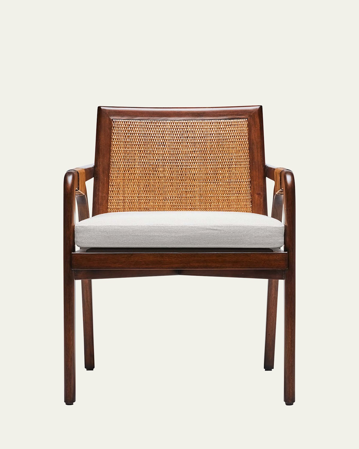 Interlude Home Delray Side Chair In Chestnut, Light Chestnut, Natural