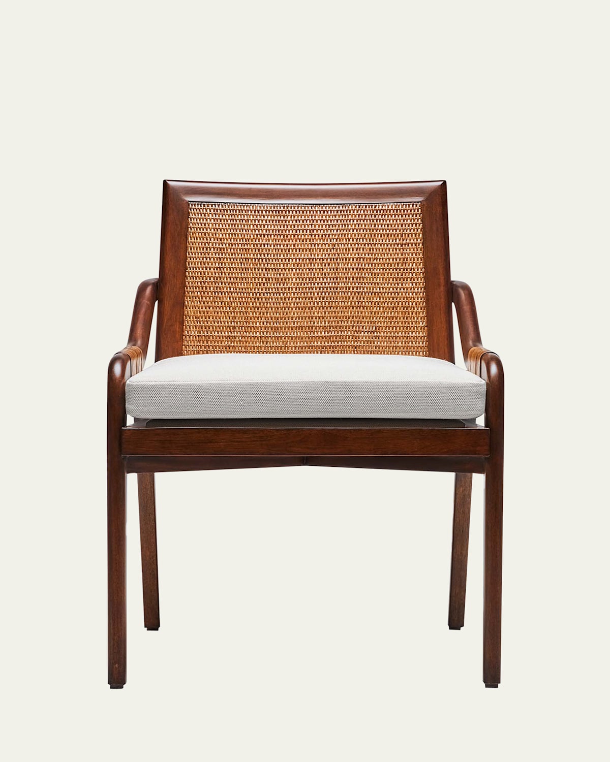 Interlude Home Delray Side Chair In Chestnut, Light Chestnut, Natural
