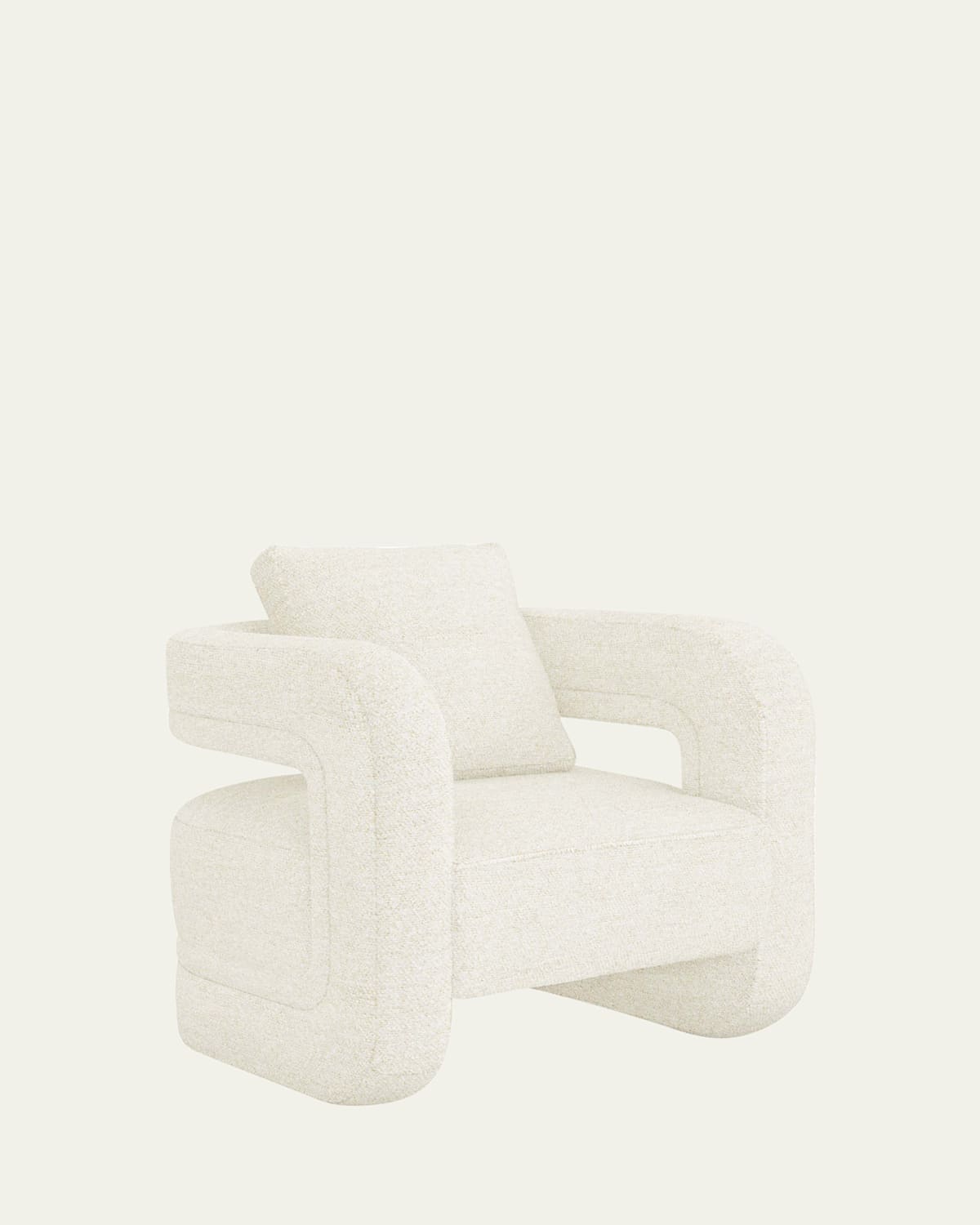 Interlude Home Scillia Boucle Chair