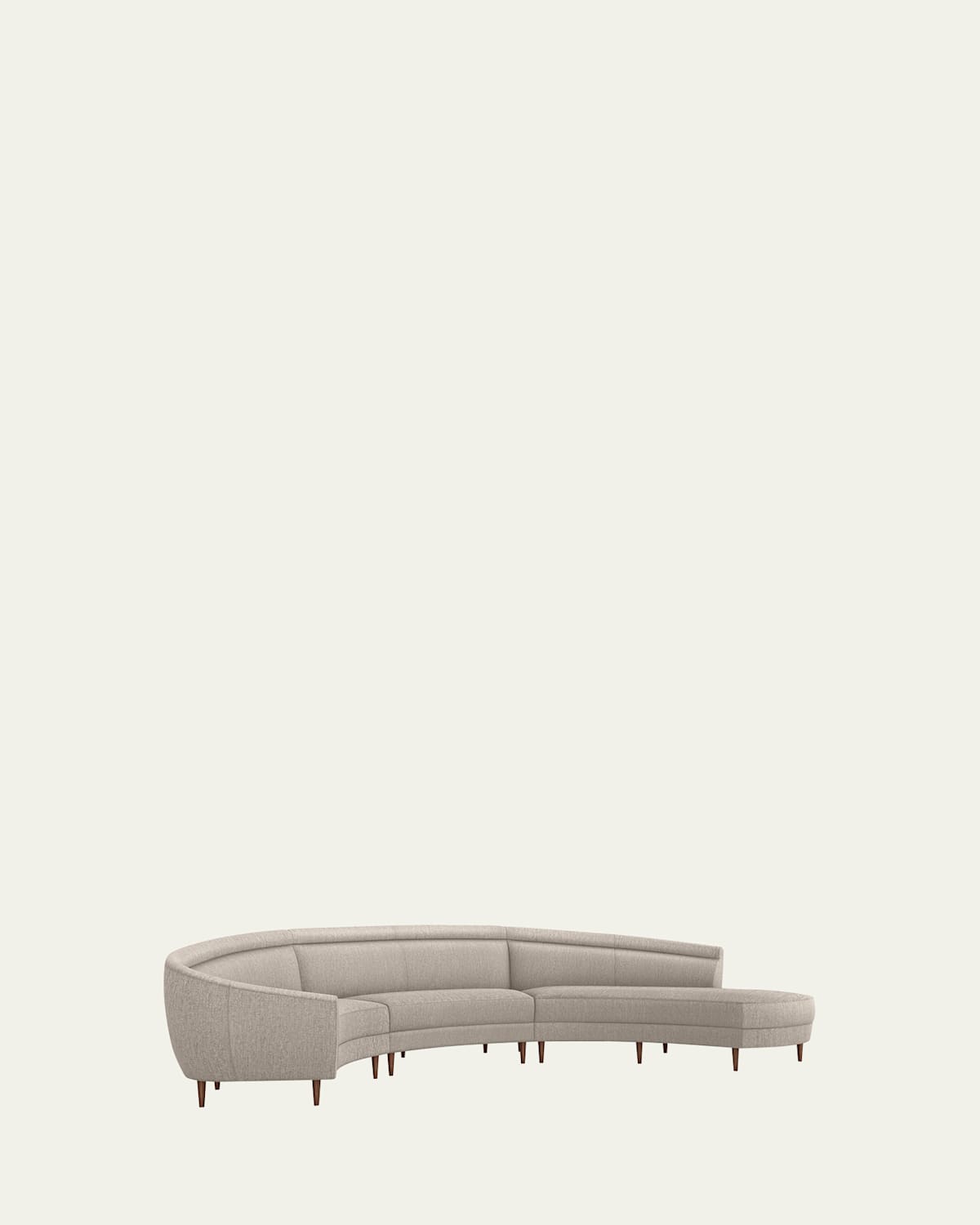 Capri 3-Piece Right Chaise Sectional