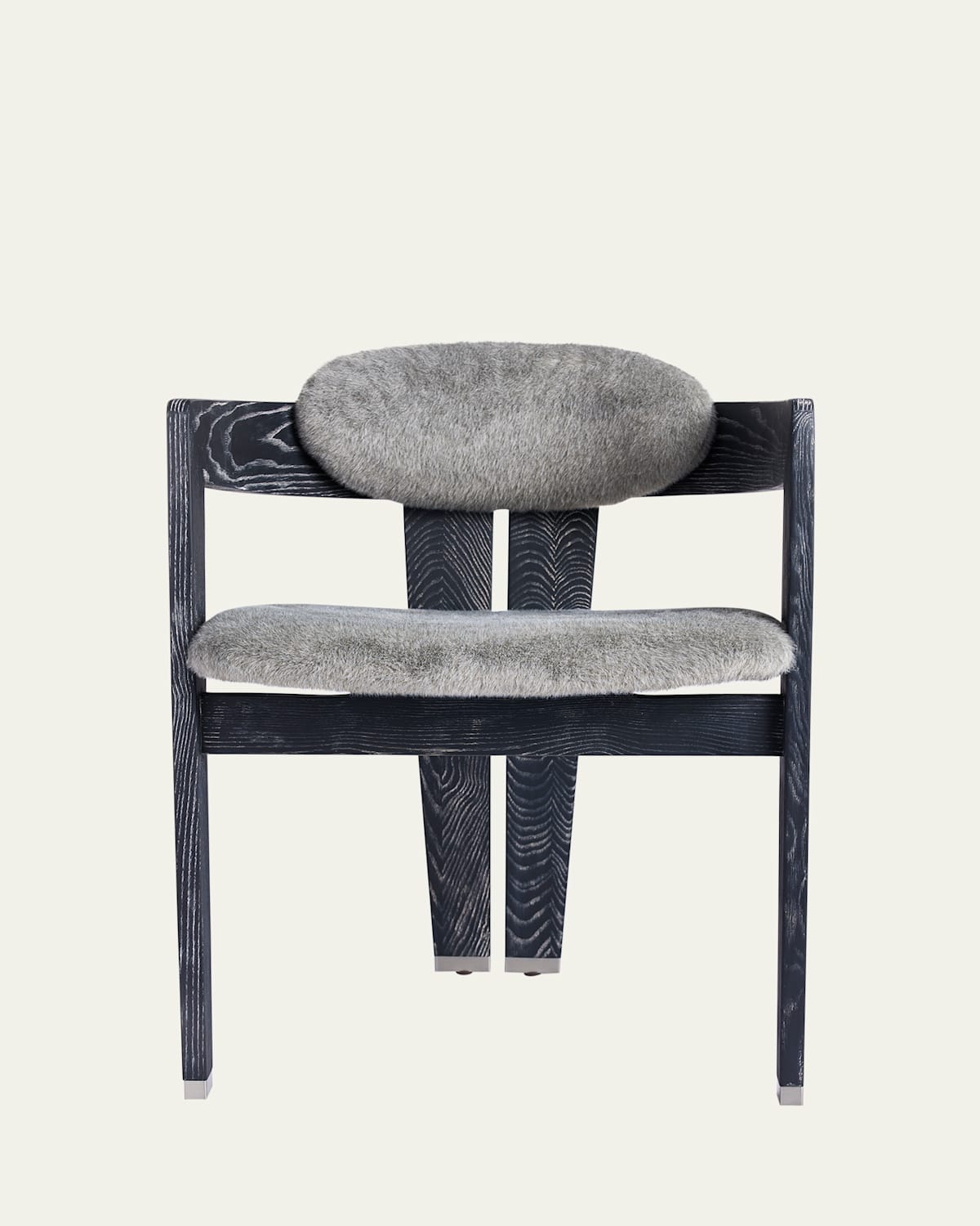 Maryl Faux Fur Dining Chair