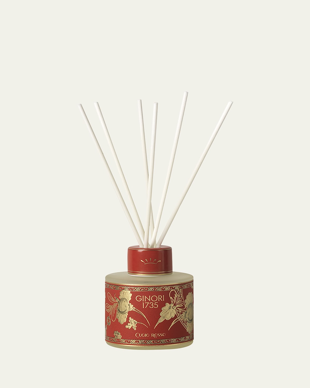 Ginori 1735 Cuoio Rosso Scented Diffuser Refill, 7 Oz. In Rubrum