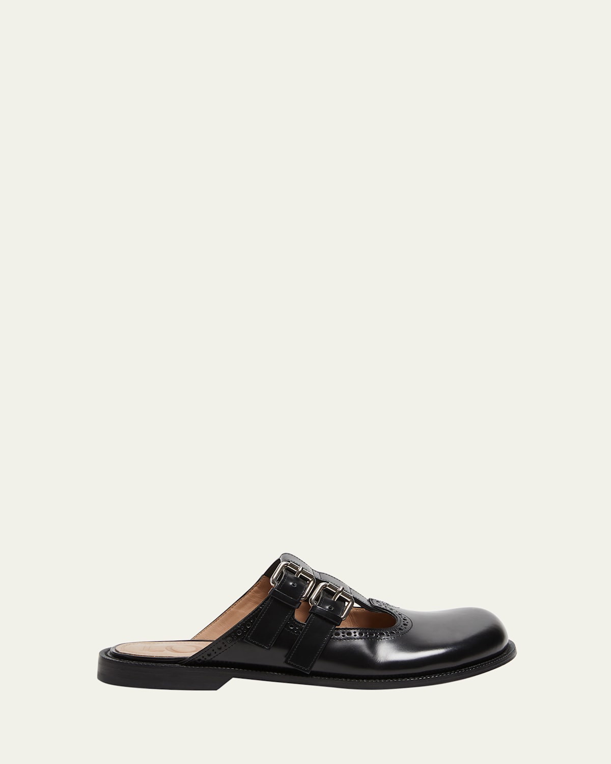 Campo Leather Mary Jane Mules