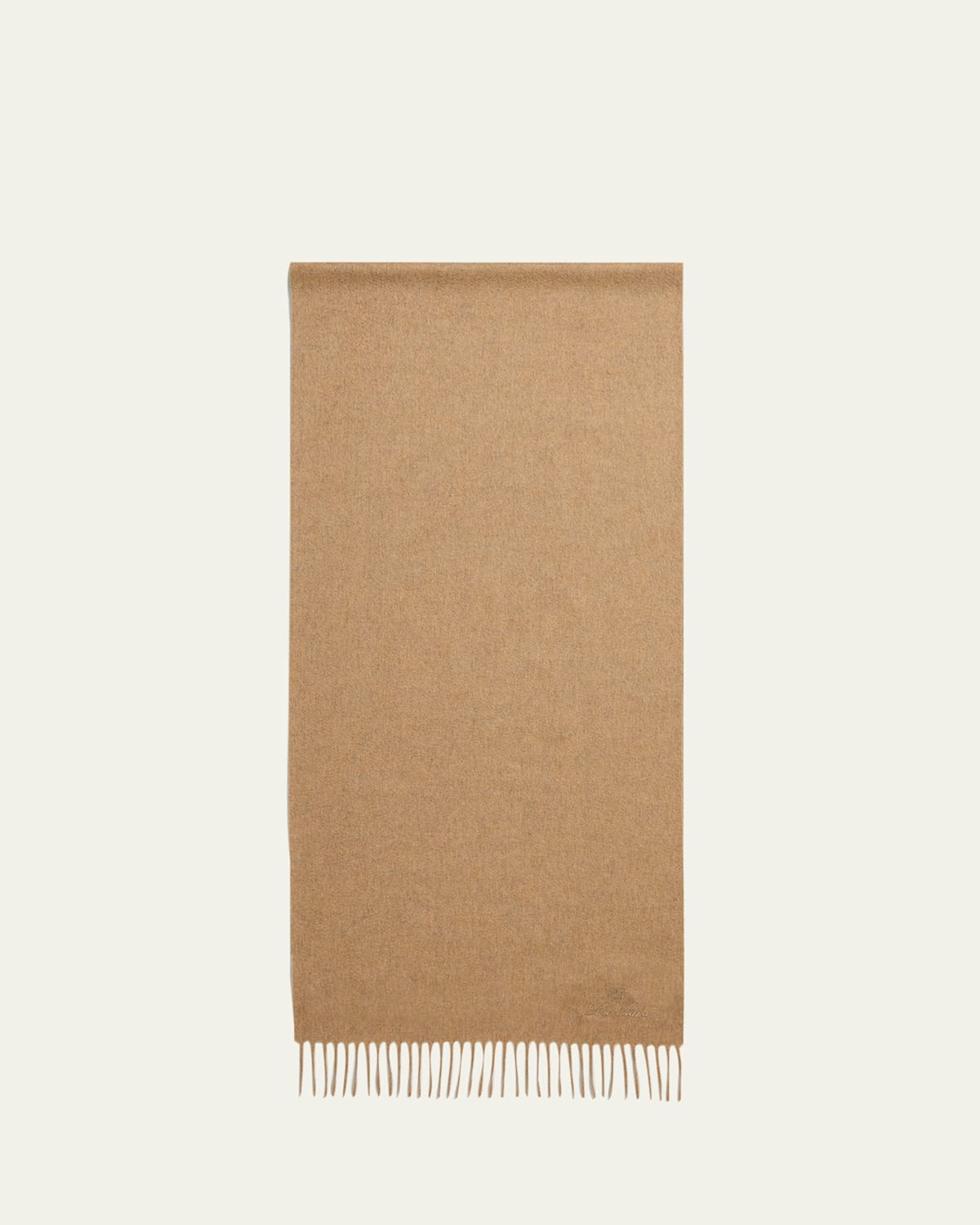 Loro Piana Men's Grande Unita Cashmere Scarf In Brown