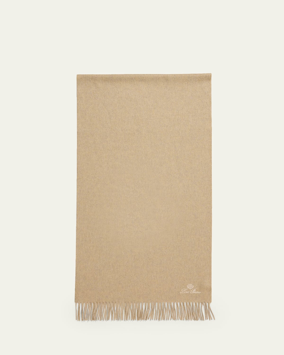Loro Piana Men's Grande Unita Cashmere Scarf In Neutral