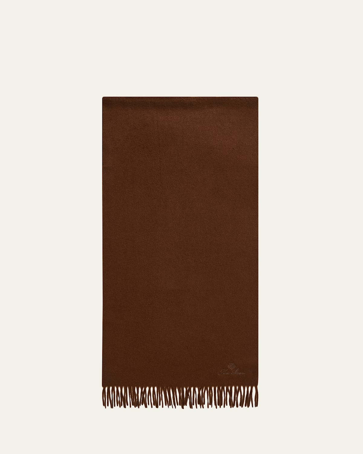 Loro Piana Men's Grande Unita Cashmere Scarf In Brown