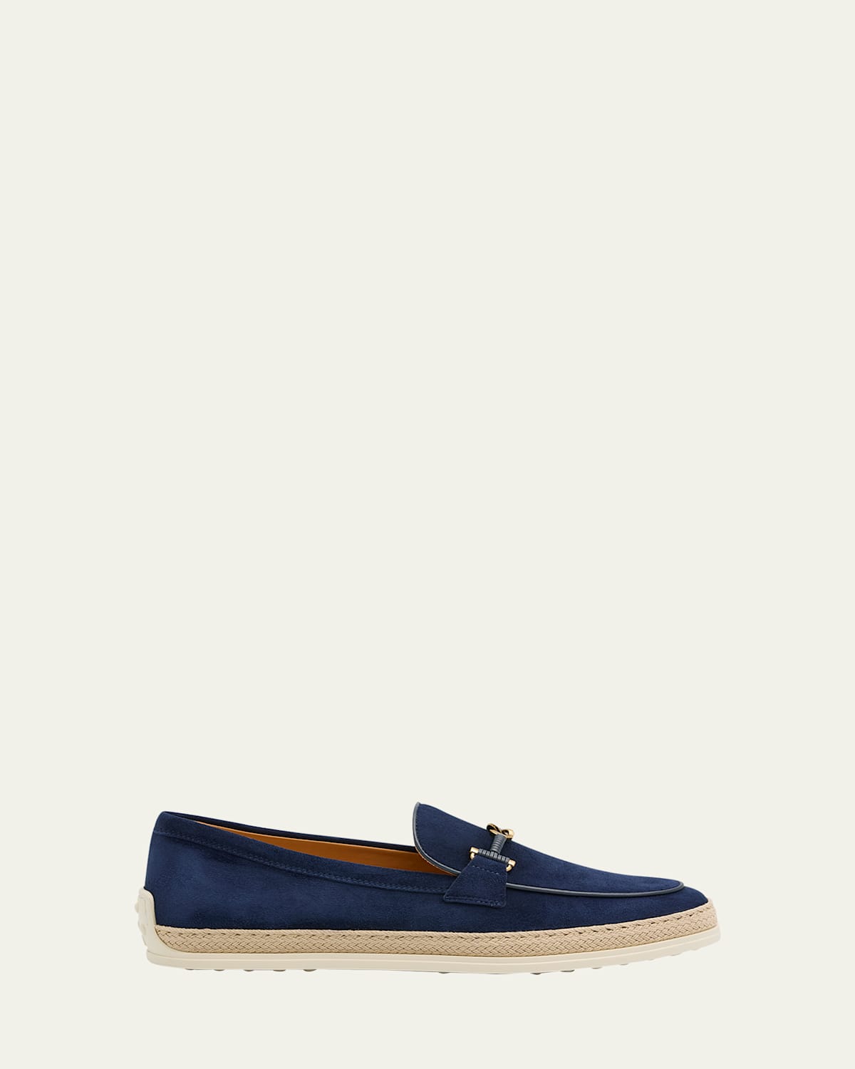 Tod's Gomma Slip-on Loafers In Blue