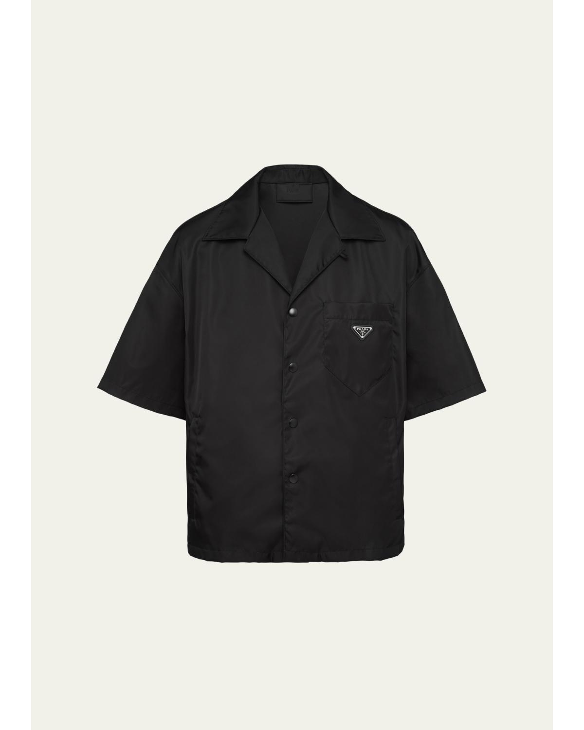 Men'S Re-Nylon Bowling Shirt