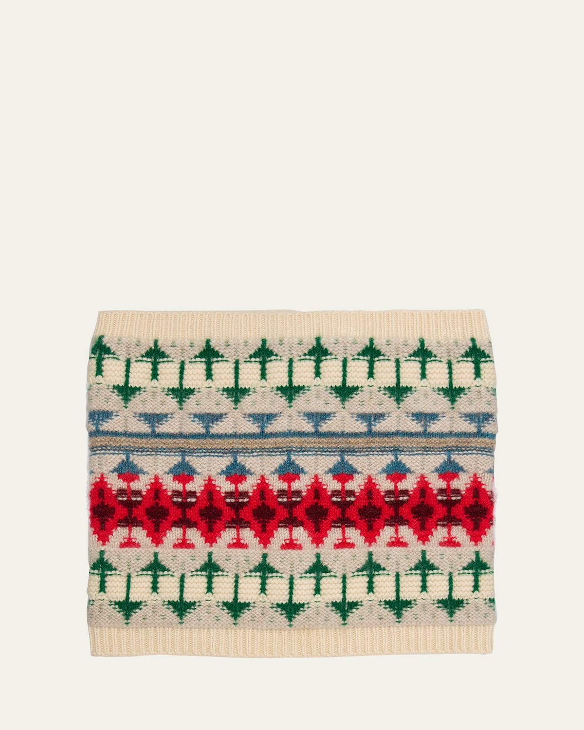 Shop Loro Piana Noel Cashmere Neck Warmer In Fancy White